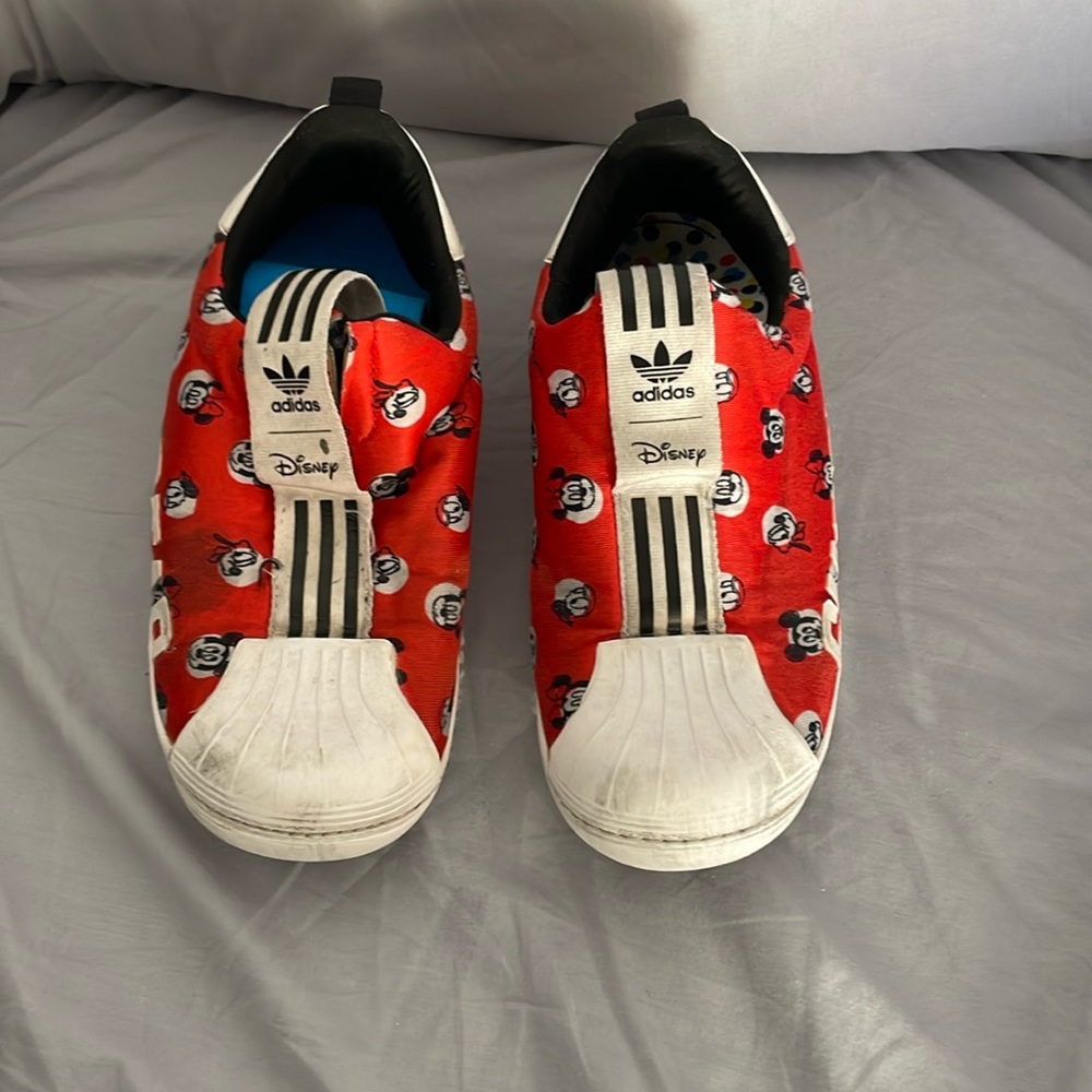 ADIDAS Little Kid Minnie Mouse Originals Disney Superstar 360 Slip-On Sneaker